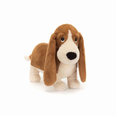 Jellycat Randall Basset Hound Dog USA | 73061BSMK